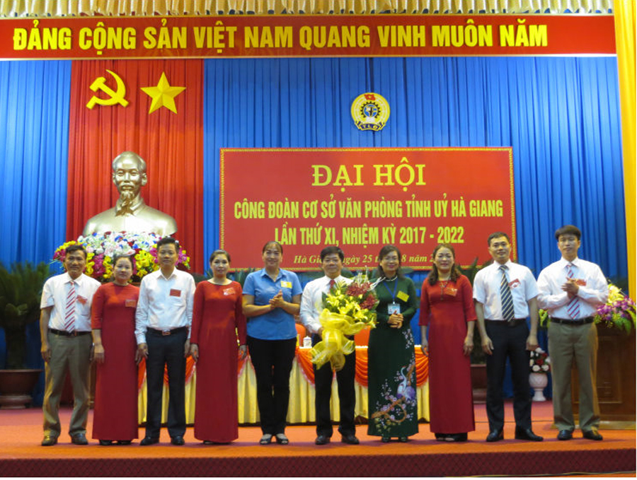 CĐVC tỉnh Hà Giang tổ chức thành công Đại hội điểm cấp cơ sở, nhiệm kỳ 2017 – 2022