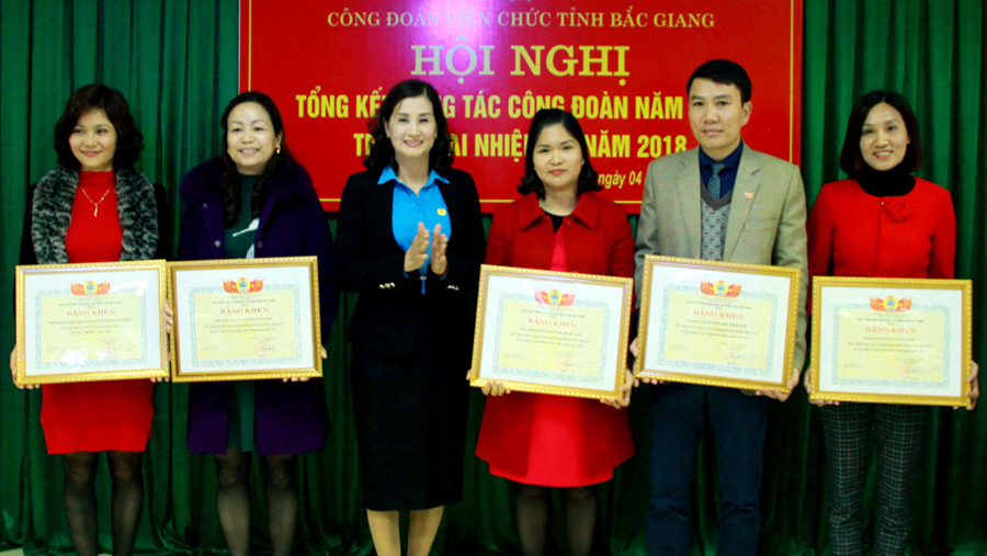 CĐVC tỉnh Bắc Giang: Triển khai thực hiện 7 nhiệm vụ trọng tâm năm 2018