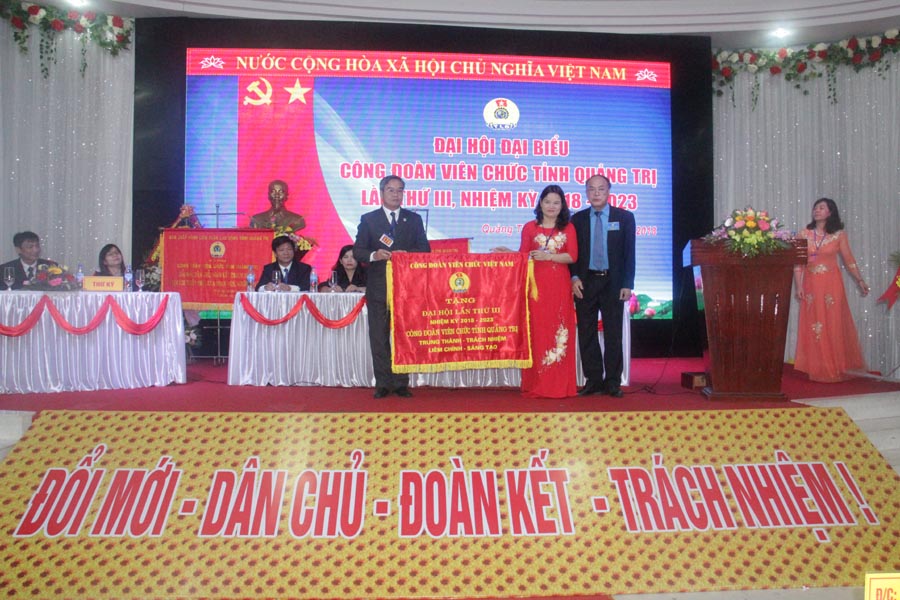 Đại hội Công đoàn Viên chức tỉnh Quảng Trị lần thứ III nhiệm kỳ 2018 – 2023
