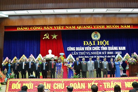 Đại hội Công đoàn Viên chức tỉnh Quảng Nam lần thứ VI, nhiệm kỳ 2018-2023