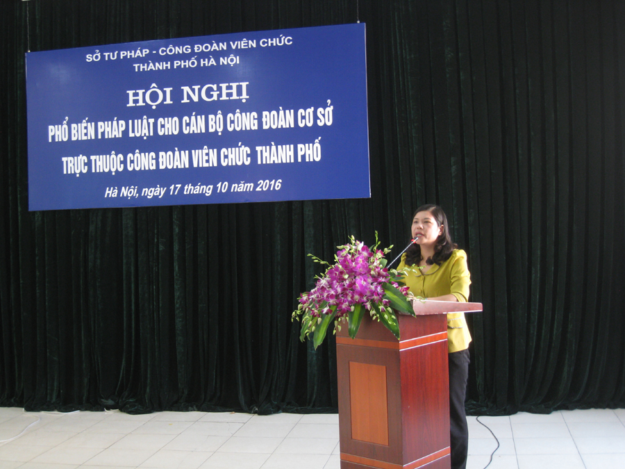 CĐVC TP Hà Nội: Tuyên truyền về Luật Bảo hiểm xã hội