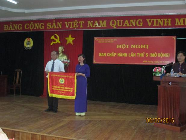Hội nghị BCH Công đoàn Viên chức tỉnh Đắk Nông lần thứ V