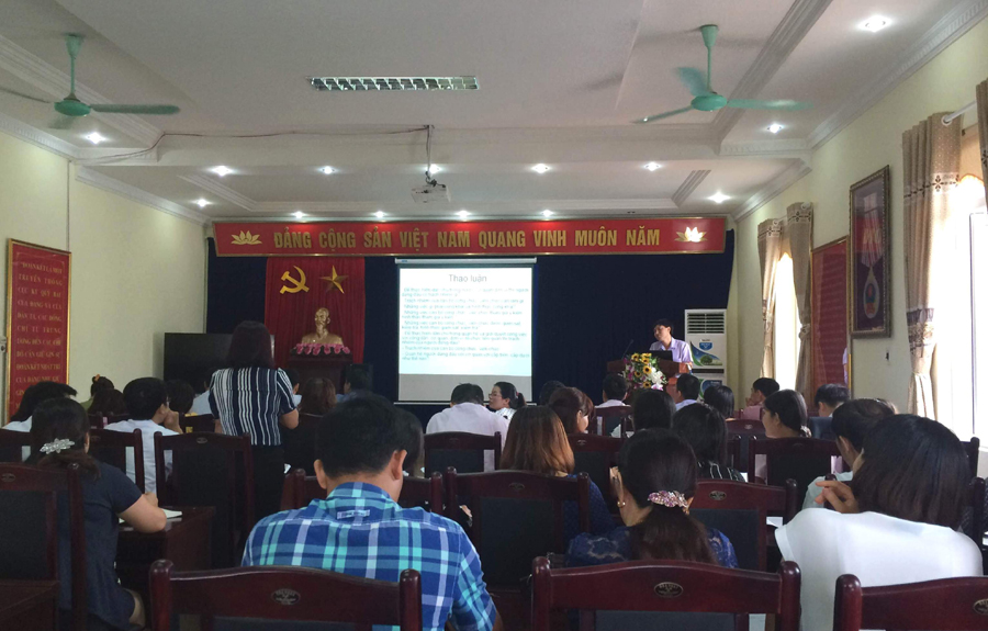 CĐVC tỉnh Lai Châu tập huấn nghiệp vụ 2016