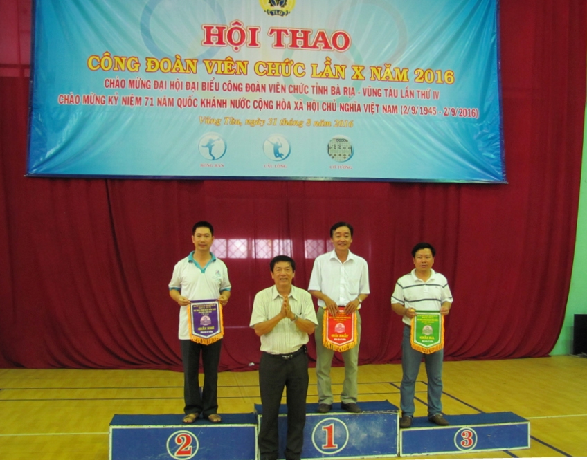 CĐVC tỉnh Bà Rịa – Vũng Tàu tổ chức Hội thao năm 2016