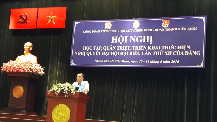 CĐVC TP Hồ Chí Minh tổ chức học tập, quán triệt và triển khai thực hiện Nghị quyết Đại hội Đại biểu toàn quốc lần thứ XII