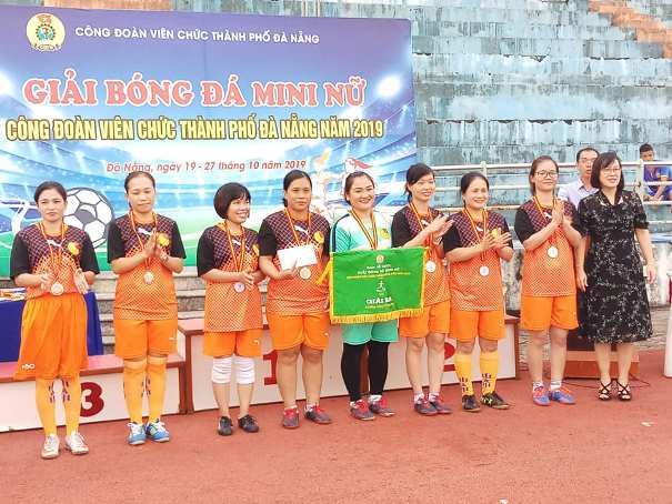 Giải Bóng đá Mini Nữ Công đoàn Viên chức Thành phố Đà Nẵng năm 2019