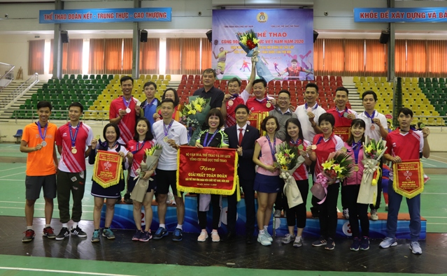 Công đoàn Viên chức Việt Nam - Tổng kết, bế mạc Giải Thể thao năm 2020