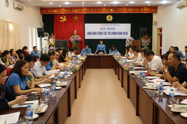 Công đoàn Viên chức Việt Nam tổ chức Hội nghị giao ban công tác Tài chính Công đoàn