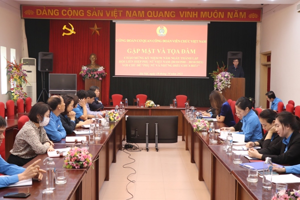 Cơ quan CĐVCVN tổ chức kỷ niệm ngày Phụ nữ Việt Nam