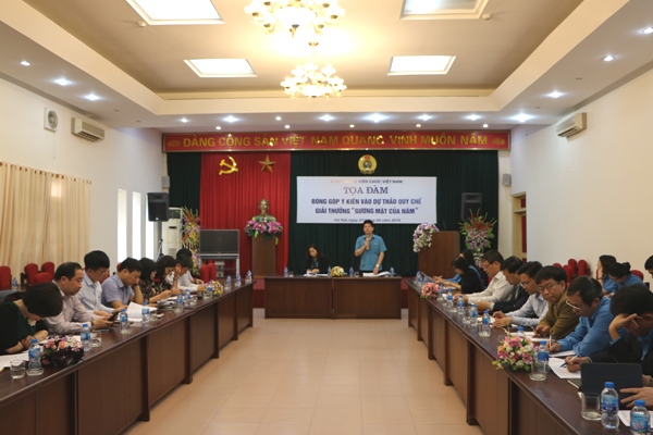Công đoàn Viên chức Việt Nam lấy ý kiến vào dự thảo quy chế giải thưởng “Gương mặt của năm”