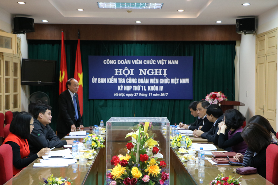 Ủy ban Kiểm tra Công đoàn Viên chức Việt Nam tổ chức kỳ họp thứ 11, khóa IV