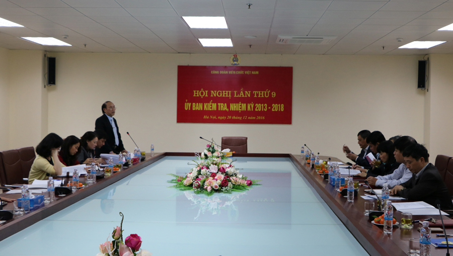 Hội nghị Ủy ban Kiểm tra Công đoàn Viên chức Việt Nam kỳ họp thứ 9, khóa IV