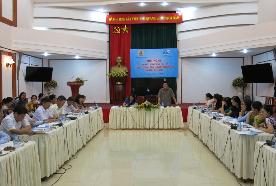 Tổng LĐLĐVN và T.Ư Hội Liên hiệp Phụ nữ Việt Nam: Tiếp tục phối hợp công tác với mục tiêu chung chăm lo cho nữ CNVCLĐ