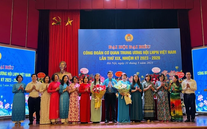 Công đoàn Trung ương Hội LHPN Việt Nam tổ chức thành công Đại hội lần thứ XIX, nhiệm kỳ 2023-2028