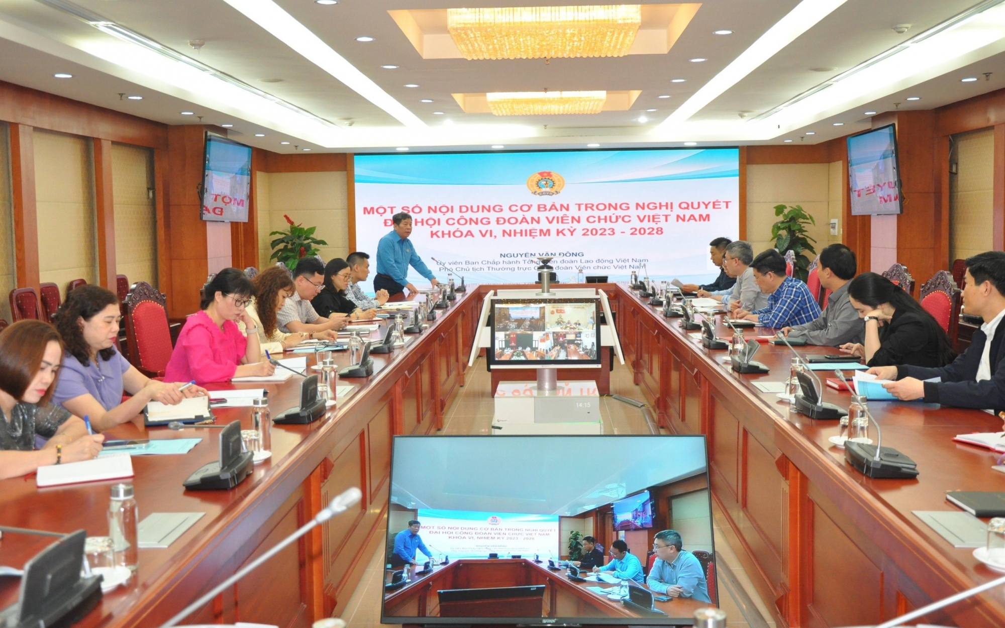 Công đoàn Ủy ban Kiểm tra Trung ương tổ chức Hội nghị tập huấn nghiệp vụ công đoàn năm 2024