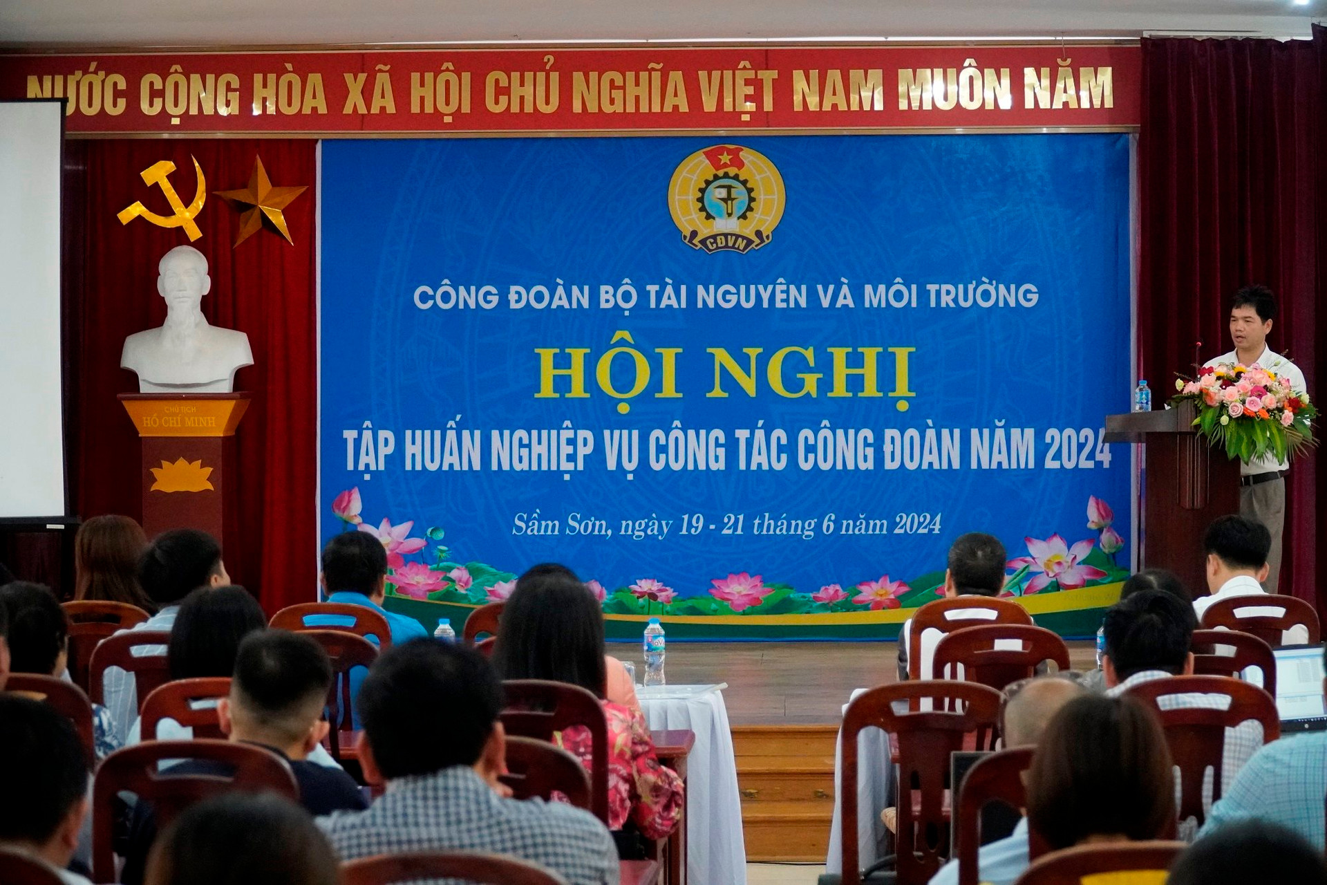 Công đoàn Bộ TN&MT tập huấn nghiệp vụ công tác công đoàn năm 2024