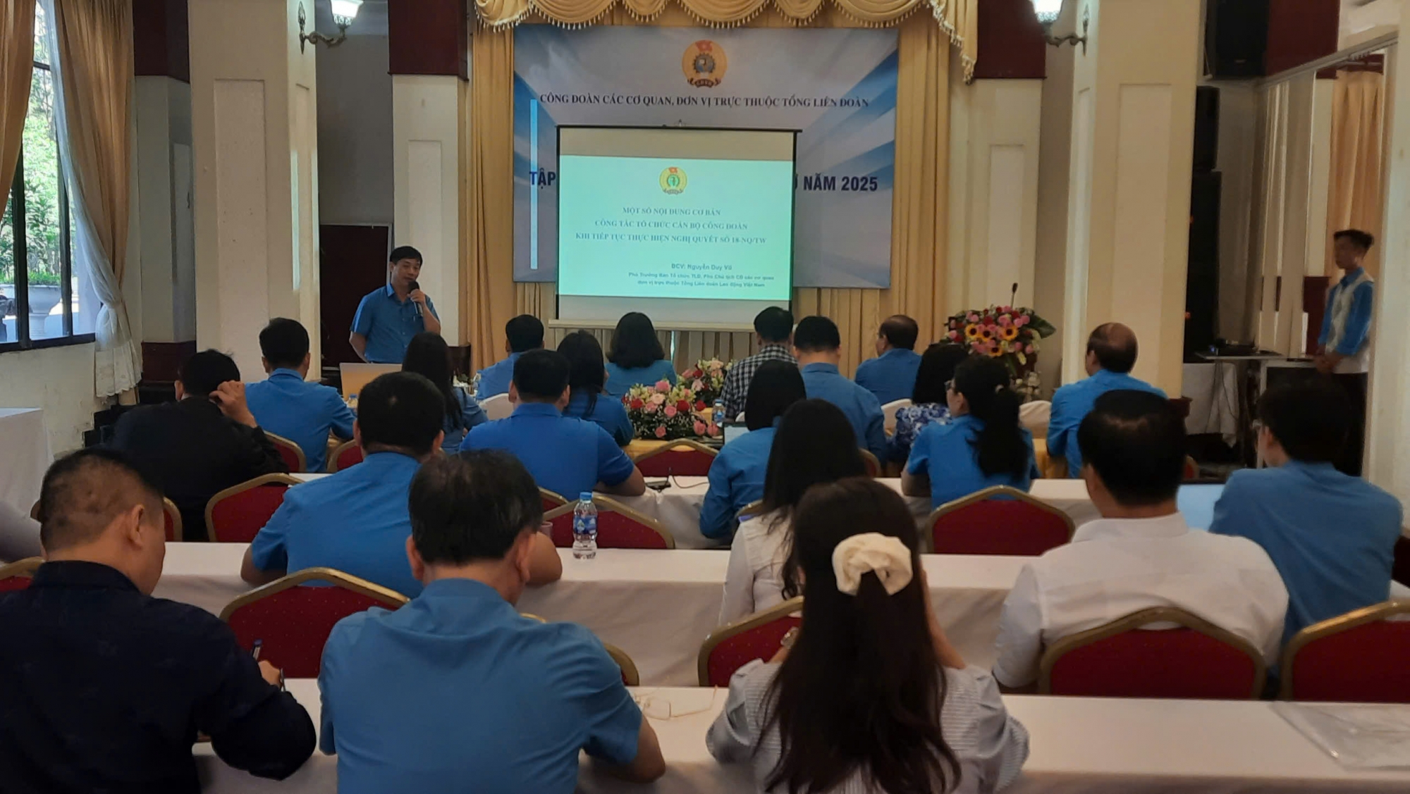 Công đoàn các CQĐV trực thuộc Tổng Liên đoàn tổ chức Hội nghị tập huấn cán bộ công đoàn cơ sở năm 2025