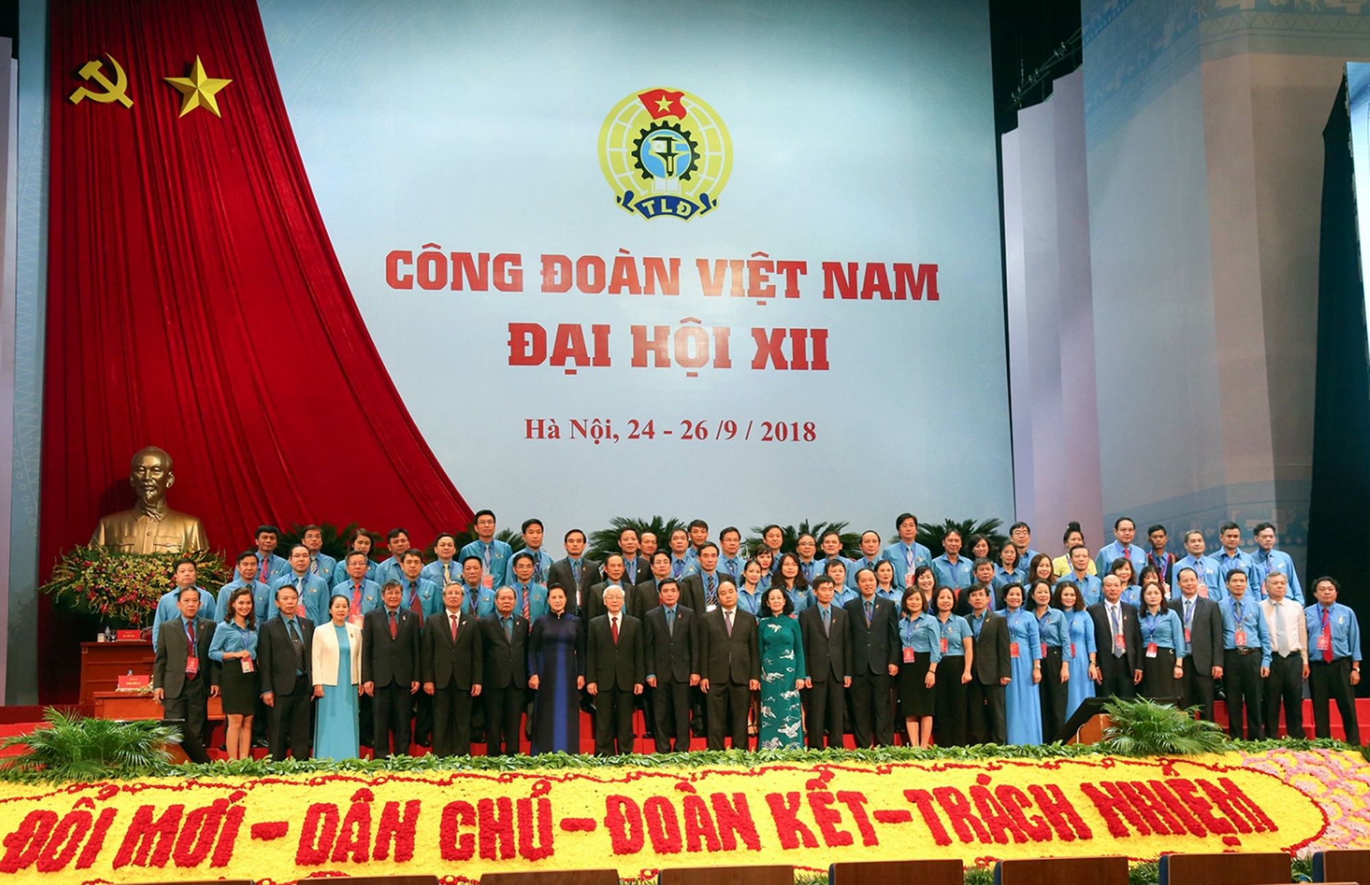 Nghị quyết Đại hội Công đoàn Việt Nam lần thứ XII, nhiệm kỳ 2018 - 2023