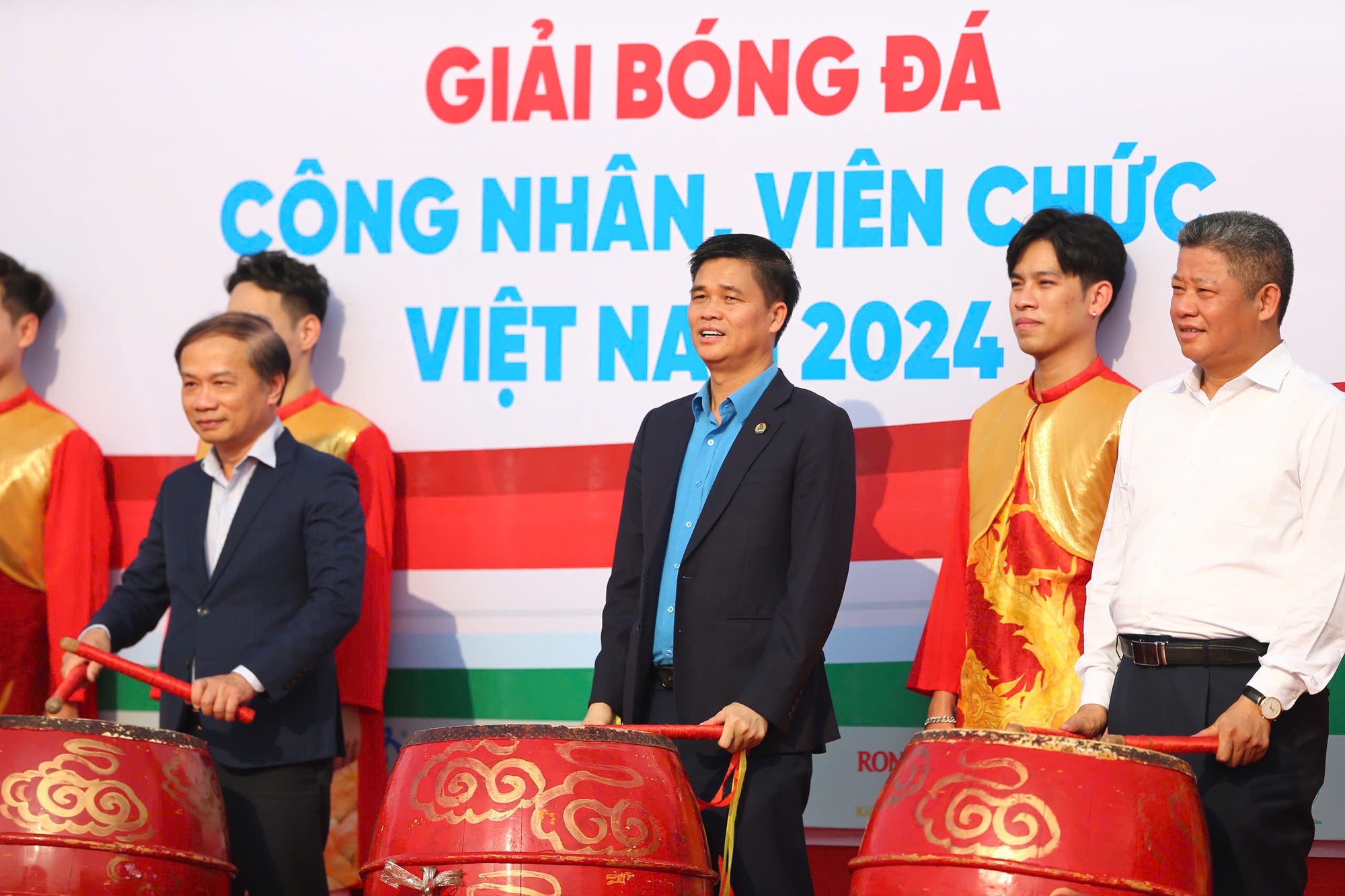 16 đội bóng tranh tài tại Chung kết toàn quốc Giải bóng đá công nhân, viên chức 2024