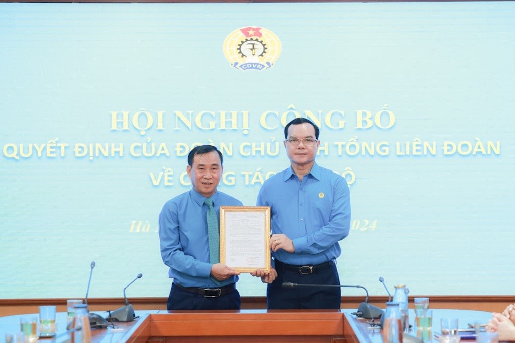 Tổng Liên đoàn Lao động Việt Nam bổ nhiệm tân Trưởng Ban Tài chính