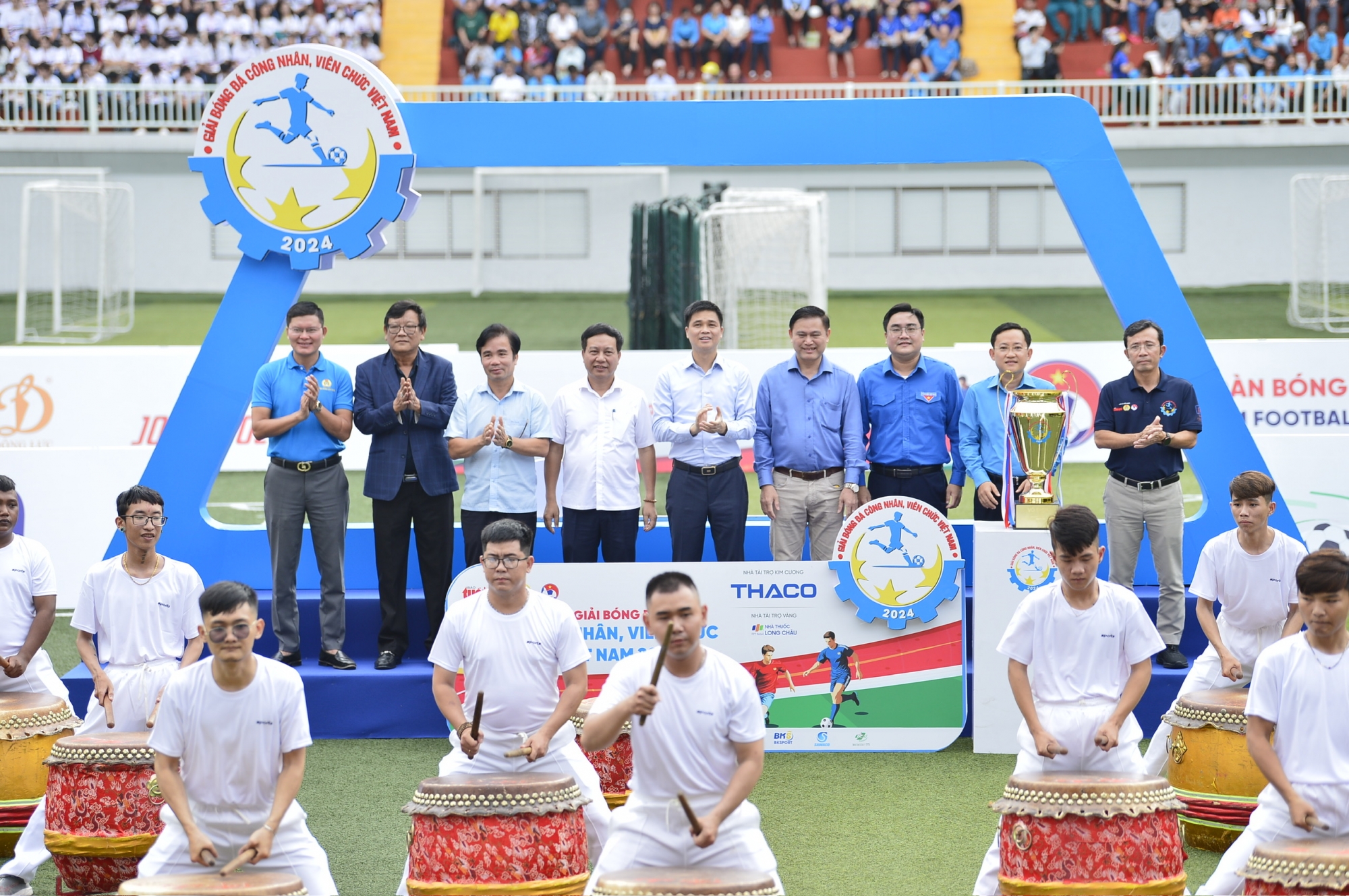 Khai mạc Giải bóng đá công nhân, viên chức Việt Nam 2024