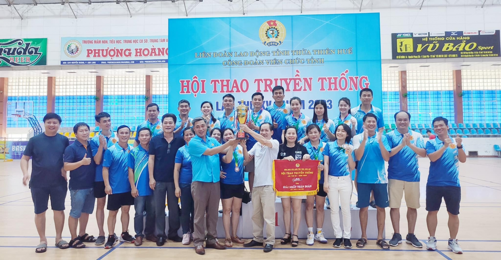 Bế mạc Hội thao truyền thống Công đoàn Viên chức tỉnh Thừa Thiên Huế