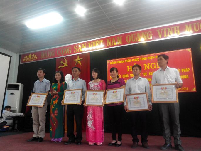CĐVC tỉnh Điện Biên tổ chức thực hiện tốt các Phong trào thi đua yêu nước, nhiệm kỳ 2012-2017