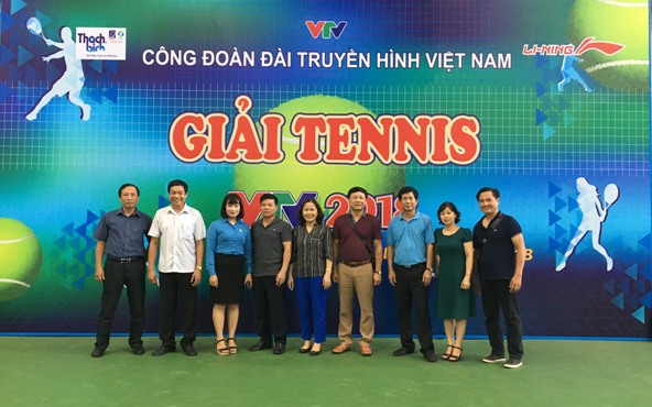 Công đoàn Đài Truyền hình Việt Nam tổ chức giải quần vợt năm 2018
