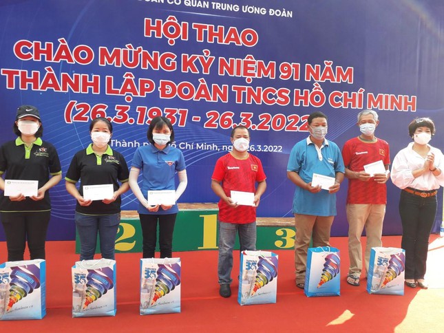 Công đoàn C.Q Trung ương Đoàn: Gần 200 vận động viên sôi nổi tranh tài tại hội thao kỷ niệm 91 năm Ngày thành lập Đoàn