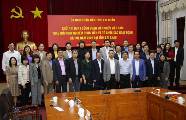 Khối thi đua I - Công đoàn Viên chức Việt Nam tổ chức các hoạt động xã hội tại Lai Châu