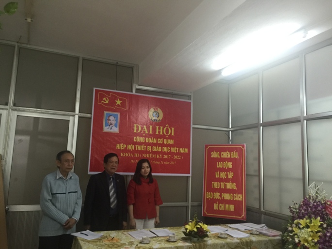CĐ Hiệp hội thiết bị giáo dục Việt Nam tổ chức Đại hội III, nhiệm kỳ 2017 – 2022