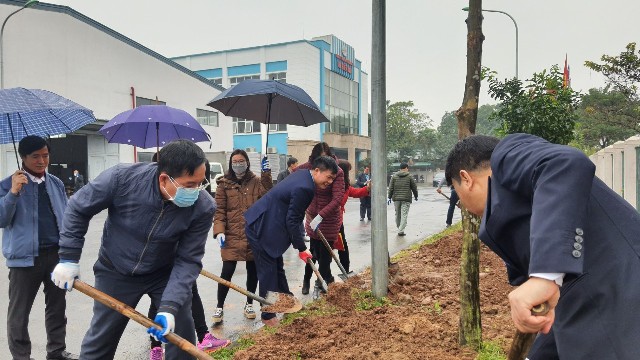 Công ty In Tiến Bộ tổ chức phát động Tết trồng cây Xuân Nhâm Dần