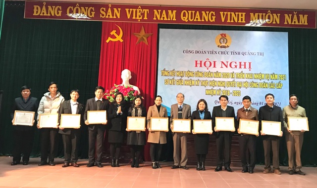 CĐVC tỉnh Quảng Trị tổ chức hội nghị sơ kết giữa nhiệm kỳ thực hiện Nghị quyết đại hội Công đoàn nhiệm kỳ 2018-2023