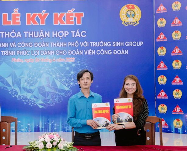 Công đoàn Viên chức tỉnh Gia Lai ký kết Thỏa thuận hợp tác “Chương trình phúc lợi cho đoàn viên Công đoàn” năm 2022