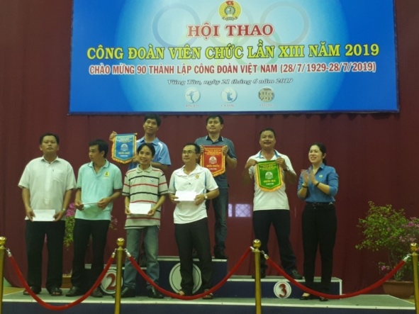 Hơn 242 vận động viên tham dự hội thao Công đoàn Viên chức tỉnh Bà Rịa – Vũng Tàu lần thứ XIII năm 2019