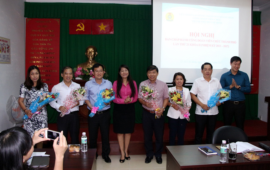 CĐVC TP Hồ Chí Minh đã tổ chức Hội nghị lần thứ 21, khóa II, nhiệm kỳ 2012 - 2017