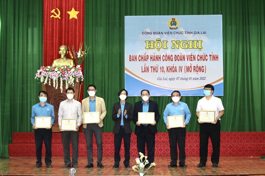 CĐVC tỉnh Gia Lai tổ chức Hội nghị Ban Chấp hành mở rộng lần thứ 10, khóa IV