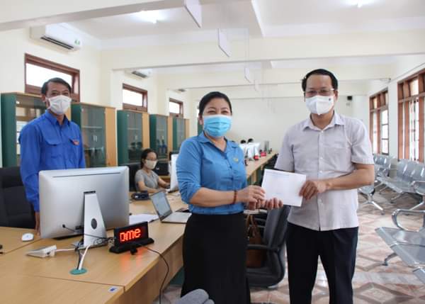 Công đoàn Viên chức tỉnh Quảng Bình: Chung tay hỗ trợ phòng, chống dịch bệnh Covid-19