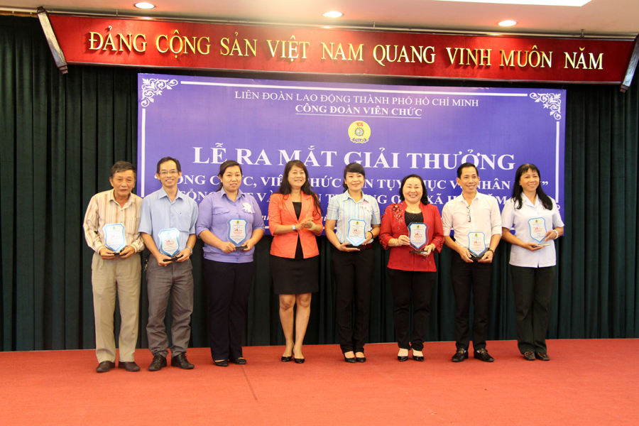 CĐVC TP Hồ Chí Minh: ra mắt giải thưởng “Công chức, Viên chức Tận tụy phục vụ nhân dân”