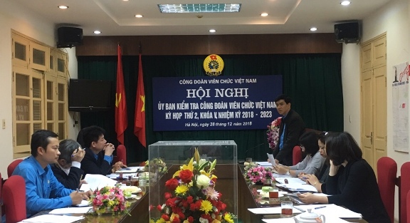 Hội nghị Ủy ban Kiểm tra Công đoàn Viên chức Việt Nam kỳ họp thứ Hai, khóa V