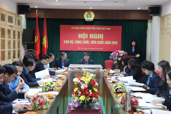 Hội nghị CBCCVC Cơ quan Công đoàn Viên chức Việt Nam năm 2020