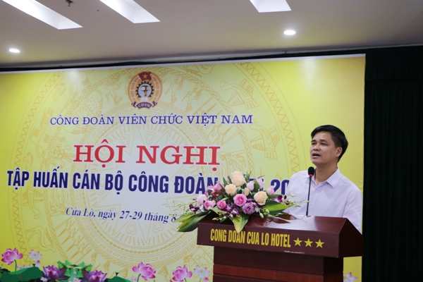Công đoàn Viên chức Việt Nam: Tổ chức tập huấn cho hơn 200 cán bộ công đoàn khu vực phía Bắc