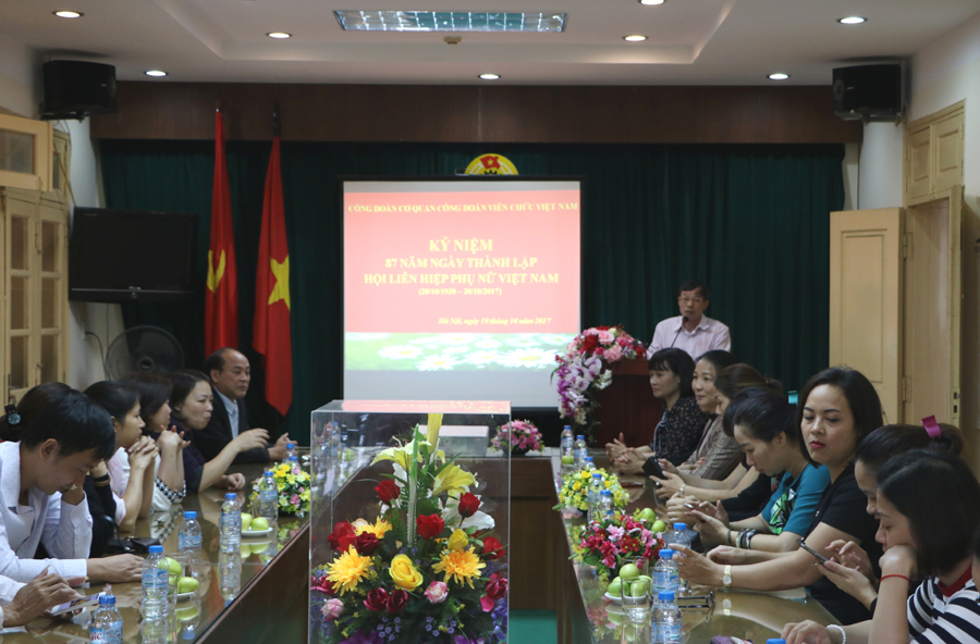 Gặp mặt kỷ niệm 87 năm ngày ngày thành lập Hội LHPN Việt Nam