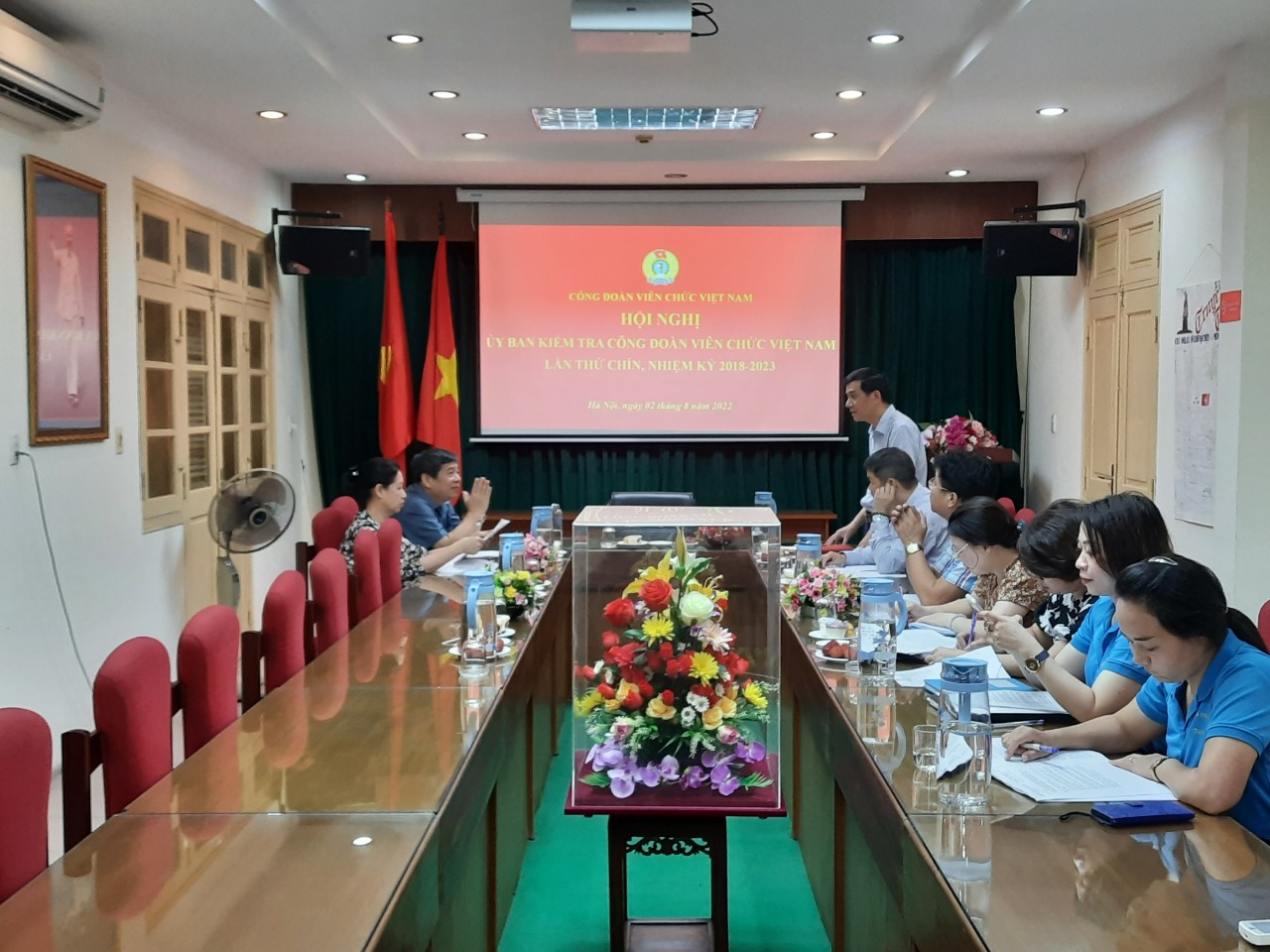 Hội nghị Ủy ban Kiểm tra Công đoàn Viên chức Việt Nam Lần thứ chín, nhiệm kỳ 2018 - 2023