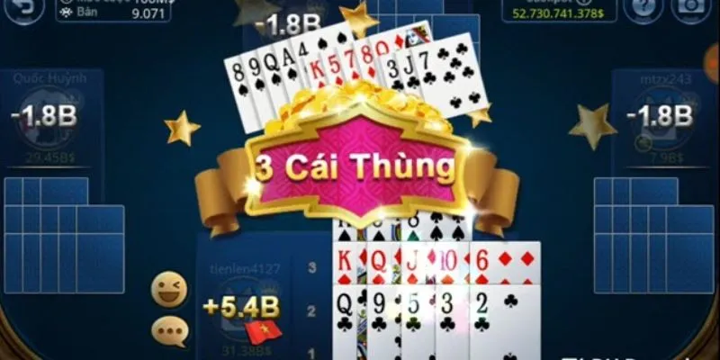 Tổng hợp các lỗi sắp xếp bài trong Mậu Binh