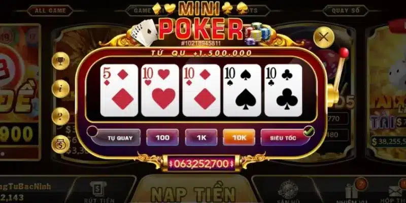 Hướng dẫn chơi Mini Poker: Làm thế nào để chiến thắng dễ dàng?