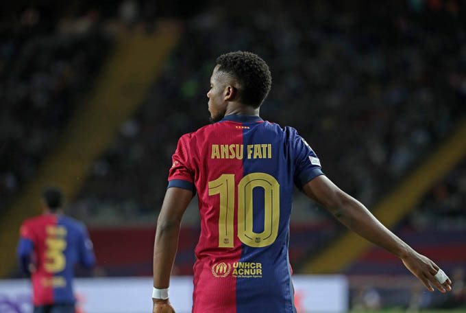 Ansu Fati xin trả áo số 10, Barca tính gia hạn đến năm 2030 - Bongdaplus.vn