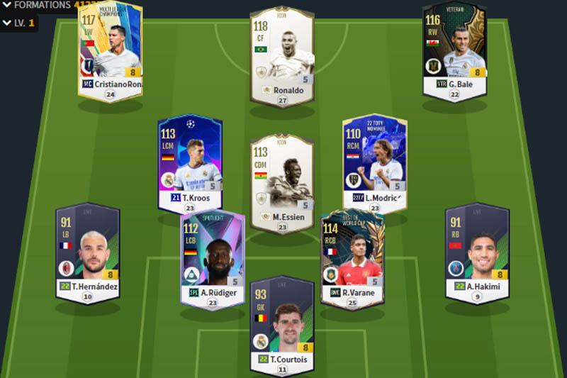 Đội Hình Real Madrid FO4 (FC Online) 2025: Mạnh Nhất, Team Color, Ngon-Bổ-Rẻ