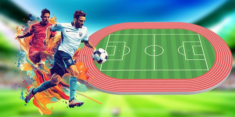 Cấu trúc tiêu chuẩn của football pitch trong bóng đá