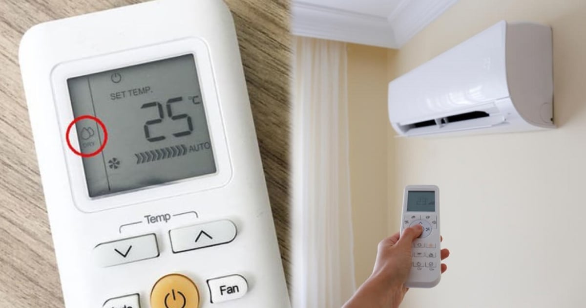 Sử dụng điều hòa và bật chế độ hút ẩm